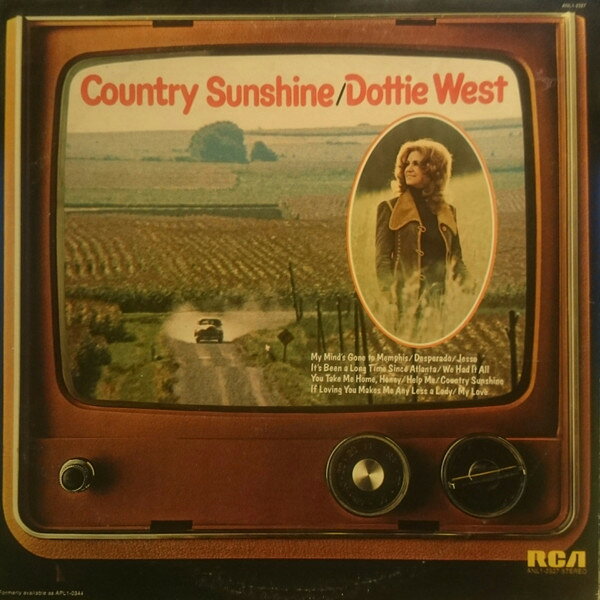 【中古】米LP Dottie West Country Sunshine ANL12327 RCA Records /00260