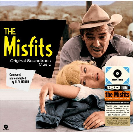 【新品】欧LP OST, Alex North Misfits (-180g) 772290 WAXTIME 未開封 /00260