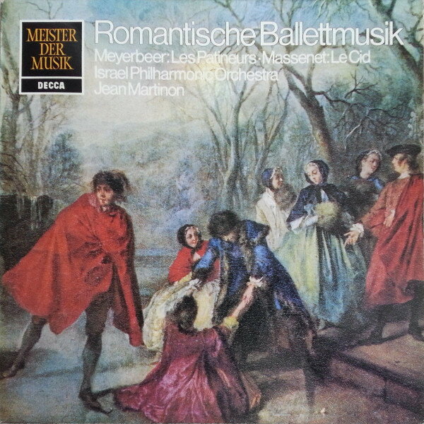【中古】独LP Israel Philharmonic Orchestra Romantische Ballettmusik SMD1279 DECCA /00260