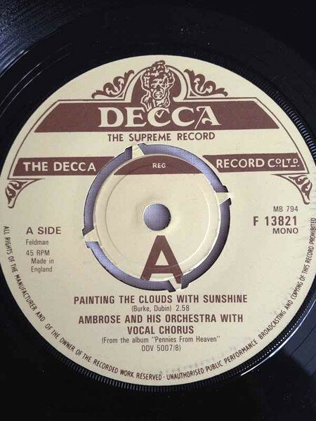 【中古】7” Various Pennies From Heaven F13821PROMO DECCA プロモ /00080