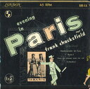【中古】7" Frank Chacksfield & His Orchestra Evening In Paris Vol. 3 LEB15 LONDON /00080(2)
