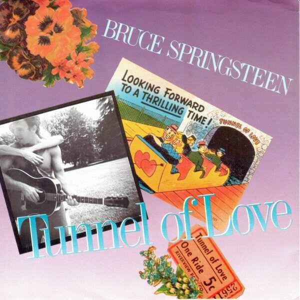 【中古】7&quot; Bruce Springsteen Tunnel Of Love / Two For The Road 3807663 COLUMBIA US /00080