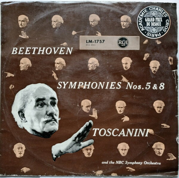 【中古】独LP Ludwig van Beethoven , Arturo Symphonies Nos. 5 &amp; 8 LM1757 RCA /00260