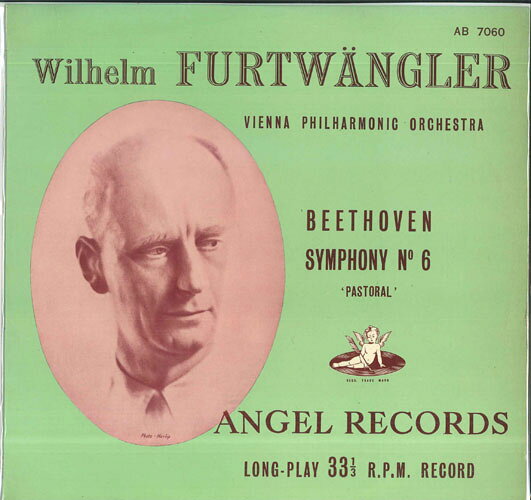 【中古】LP ヴィルヘルム・フルトヴェングラ ベートーヴェン 交響曲 第6番 ヘ長調, 作品68 田園 AB7060 ANGEL RECORDS recordcity-11237898 RECORD CITY 楽天市場店 パッケージ画像