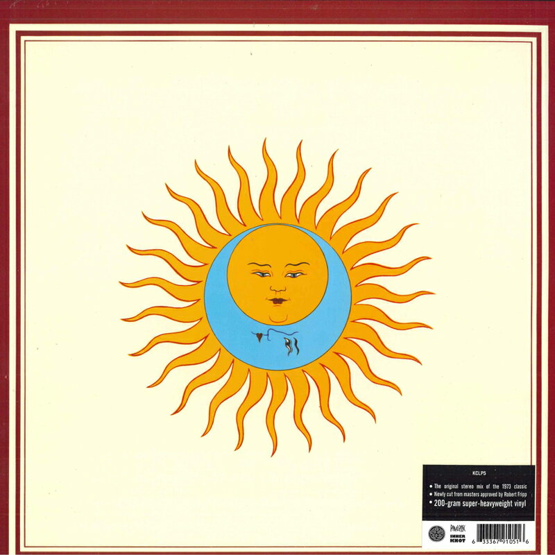 Artist Name: N - 【新品】英LP King Crimson Larks Tongues In Aspic KCLP5 Discipline Global Mo 未開封 /00260