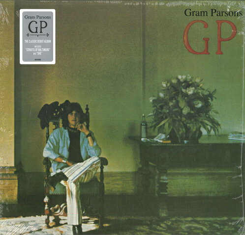 Artist Name: B - 【新品】LP Gram Parsons Gp(-180g) 081227059531 REPRISE 未開封 /00400