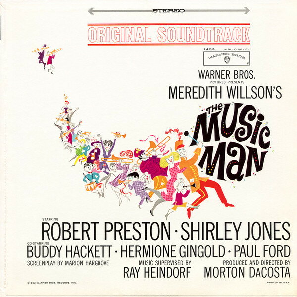 【中古】米LP Meredith Willson The Music Man (Original Soundtrack) BS1459 WARNER PIONEER /00260