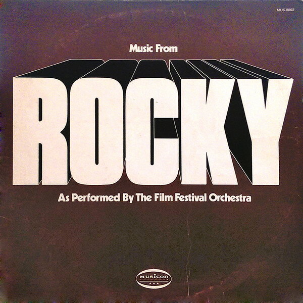 【中古】米LP Film Festival Orchestra Music From Rocky MUS8802 Musicor Records /00260