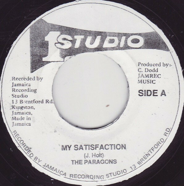 7” Paragons My Satisfaction NONE Studio One /00080