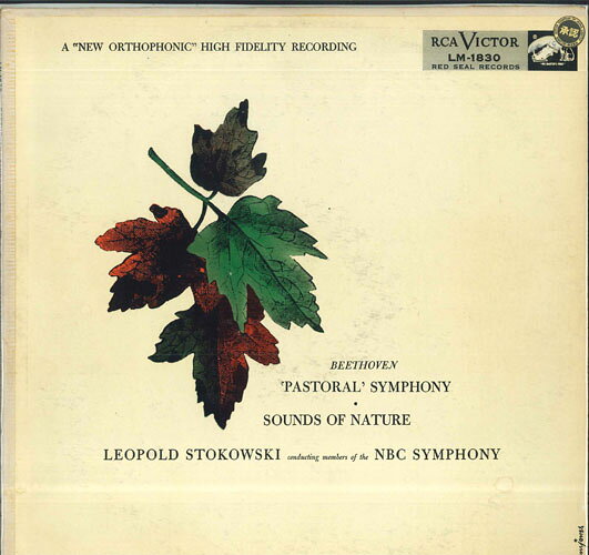 【中古】LP レオポルド・ストコフスキー, NB ベートーヴェン 交響曲 第6番 ヘ長調, 作品68 田園 LM1830 RCA VICTOR recordcity-11237903 RECORD CITY 楽天市場店 パッケージ画像