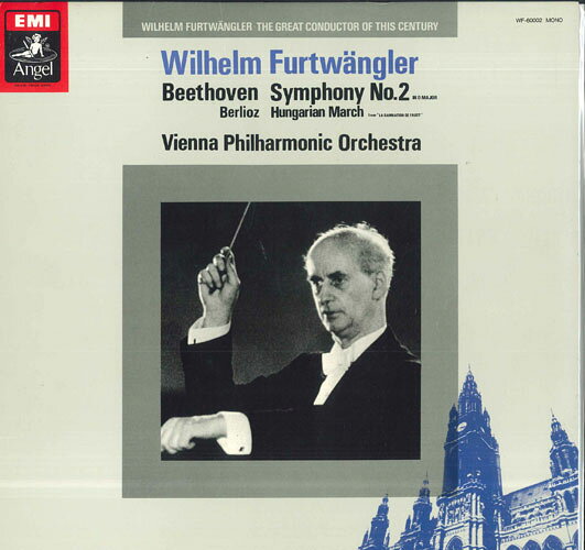 【中古】LP ヴィルヘルム・フルトヴェングラ ベートーヴェン 交響曲 第2番 ニ長調, 作品36 / ベルリ W60002 ANGEL RECORDS recordcity-11237905 RECORD CITY 楽天市場店 パッケージ画像