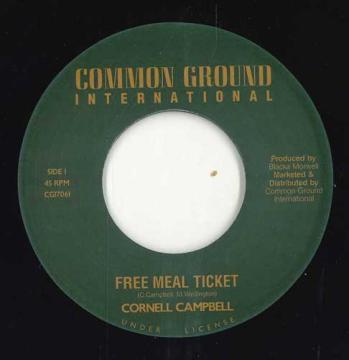 【新品】英7” Cornell Campbell / Prince Hamm Free Meal Tickets / Bible CGI7061 Common Ground Intern /00048