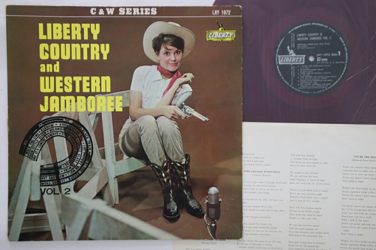 【中古】LP Various Liberty Country &amp; Western Jamboree 2 LBY1072 LIBERTY Japan Vinyl /00260