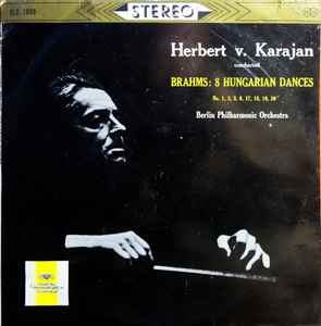 【中古】10" ベルリン・フィルハーモニー管弦楽団, ヘルベルト・フォン・カラヤン ハンガリー舞曲集 SLG1008 DEUTSCHE GRAMMOPHON /00200