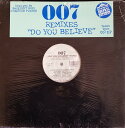 【中古】LP 007 Do You Believe (Remix) BB008 Basement Boys Records /00260