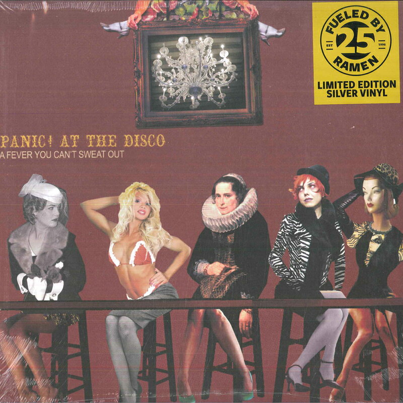 【新品】米LP Panic! At The Disco Fever You Cant Sweat Out (Silver Vinyl) 075678645655 FUELED BY ..