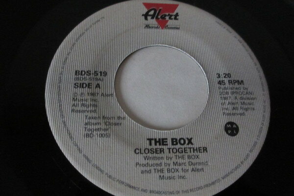 【中古】加7” Box Closer Together BDS519 ALERT /00080