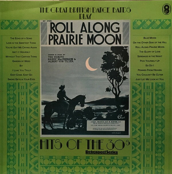 【中古】LP Various Roll Along Prairie Moon SH304 World Records