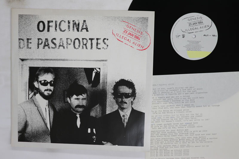 12” Genesis Oficina de Pasaportes AL112 Charisma /00250