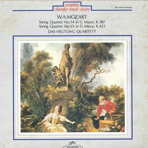 【中古】LP ホイトリンク弦楽四重奏団 モーツアルト/弦楽四重奏曲第14番ト長調k.387,第15番ニ短調k.421 EAC30243 TOSHIBA EMI /00260