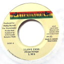 【中古】ジャマイカ7" L.M.S I Love Zion NONE XTerminator /00080