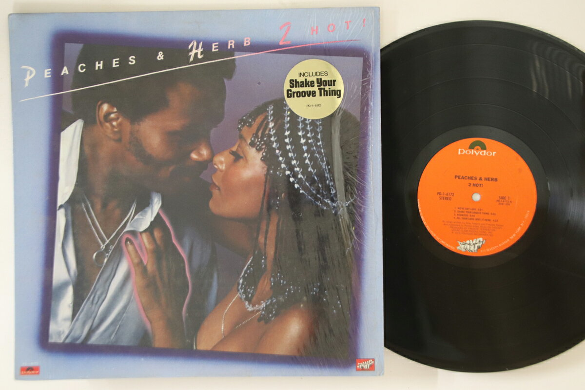 【中古】米LP Peaches &amp; Herb 2 Hot! PD16172,2391378 POLYDOR /00260