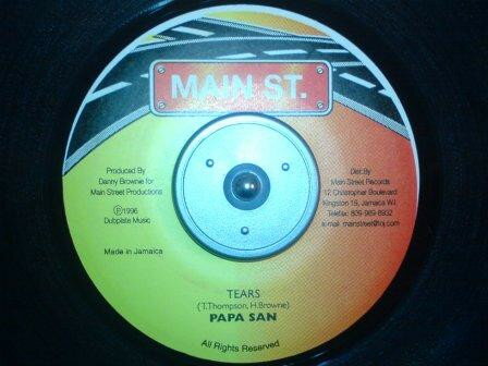 【中古】ジャマイカ7" Papa San Tears NONE Main St. /00080 【中古】ジャマイカ7" Papa San Tears NONE Main St. /00080