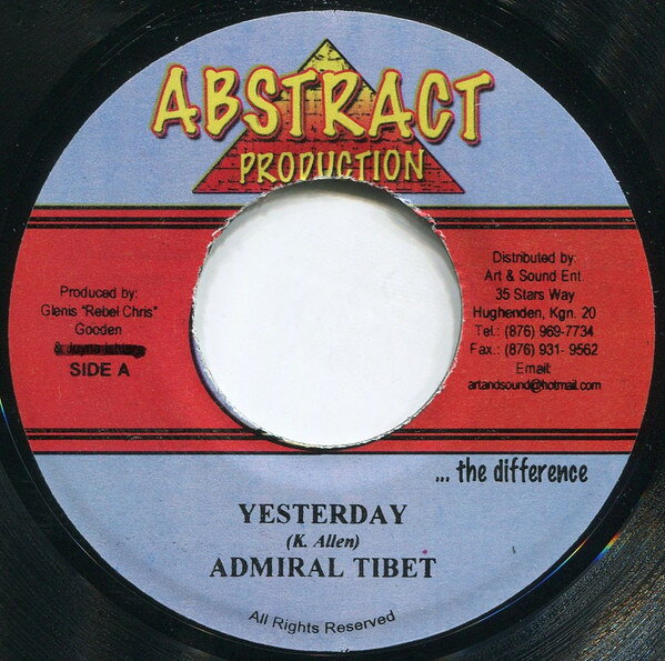 ・アーティスト Admiral Tibet ・タイトル Yesterday ・レーベル・型番 Abstract Production NONE ・フォーマット 7インチレコード ・コンディション(盤) 良い (VG+) ・コンディション(ジャケット) ・コンディション(帯) オビなし ・特記事項 サンプル画像です。実際の商品の画像ではありません 商品写真はバーコード/カタログ番号に対応したサンプル画像ですので、お送りする商品の画像ではありません。帯やライナーなどの付属品は、特記事項に記載されている場合のみ含まれます。プロモやカラーレコードなどの仕様についても、該当する場合のみ特記事項に記載しています。 【ご購入前に必ずご確認ください】 ・本店サイト(www.recordcity.jp)とは価格、送料が違います ・本店サイト、その他支店のオーダーとは同梱発送できません ・注文確定後に別の注文を頂いた場合、注文同士の同梱は致しかねます。 ・別倉庫から発送しているため、店頭受け渡しは対応しておりません ・一部商品は他の通販サイトでも販売しているため、ご注文のタイミングによっては商品のご用意ができない場合がございます。 ・土日祝日はお休みです 金曜・祝前日9時以降のご連絡またはご入金は、返答または発送が週明け・祝日明けに順次対応となります。 ・ご購入後のキャンセル不可 ご購入後のキャンセルはいかなる理由においてもお受けできません。ご了承の上、ご購入くださいませ。 ・日本郵便(ゆうパック/ゆうメール)によるお届けになります。 ・中古品であることをご理解ください 当ストアでは中古商品を主に販売しております。中古品であることをご理解の上ご購入ください。また、一部商品はRecordCityオンラインストアで試聴可能です。 ・返品について お客様のご都合による返品は一切承っておりません。 表記の内容と実際の商品に相違がある場合、また針飛び等で返品・返金をご希望される場合は、商品の到着後1週間以内にご連絡ください。商品の返送をこちらで確認後、キャンセル・返金を行います。 コンディションVG以下の商品は返品できません。プレイに影響のない表面のこすれ傷、プレス起因のノイズ盤は返品の対象外です。 【コンディション表記】 ・ほぼ新品(M-)(Like New) 完全な新品。未使用。当店ではほぼ使用しません ・非常に良い(EX)(Excellent) 中古盤として美品な状態。わずかな経年を感じるものの傷みを感じさせない、当店基準で最高の状態 ・良い(VG+)(Very Good Plus) 丁寧に扱われた中古品で、軽い使用感がみられる。 ・可(VG)(Acceptable) 使い込まれた中古品で、「良い」よりもさらに使用感がみられる。 ・悪い(VG-)(Bad) 状態が悪いアイテム。使用の保障はなく、再生不可、針飛び、目立つノイズがあるかもしれない。状態によるクレーム不可。返品不可。 ・非常に悪い(G)(Very Bad) 「悪い」よりさらに状態が悪いアイテム。使用の保障はなく、再生不可、針飛び、目立つノイズがあるかもしれない。状態によるクレーム不可。返品不可。 ・ジャンク(Fair)(Junk/Fair) 割れている、反っている、水ダメージがある、カビ、ジャケットが分離している、ひどい書き込み、ひどい擦れなど最低の状態。使用の保障はなく、再生不可、針飛び、目立つノイズがあるかもしれない。状態によるクレーム不可。返品不可。 ・ジャンク(Poor)(Junk/Poor) 割れている、反っている、水ダメージがある、カビ、ジャケットが分離している、ひどい書き込み、ひどい擦れなど最低の状態。使用の保障はなく、再生不可、針飛び、目立つノイズがあるかもしれない。状態によるクレーム不可。返品不可。
