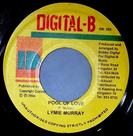 【中古】ジャマイカ7" Paul "Lymie" Murray Pool Of Love DB333 Digital-B /00080 【中古】ジャマイカ7" Paul "Lymie" Murray Pool Of Love DB333 Digital-B /00080