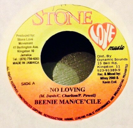 【中古】ジャマイカ7" Beenie Man / Cecile No Loving NONE Stone Love Music /00080 【中古】ジャマイカ7" Beenie Man / Cecile No Loving NONE Stone Love Music /00080