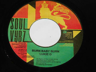 【中古】ジャマイカ7" Lukie D Burn Baby Burn NONE Soul Vybz /00080 【中古】ジャマイカ7" Lukie D Burn Baby Burn NONE Soul Vybz /00080