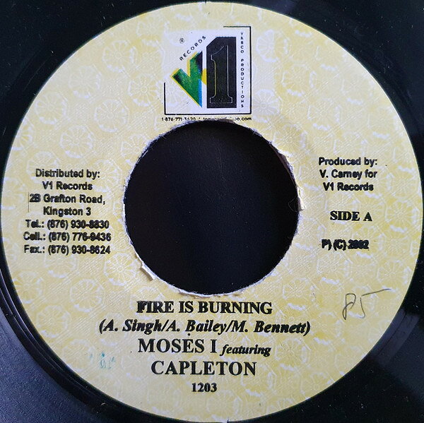・アーティスト Moses I, Capleton ・タイトル Fire Is Burning ・レーベル・型番 V1 Records NONE ・フォーマット 7インチレコード ・コンディション(盤) 良い (VG+) ・コンディション(ジャケット) ・コンディション(帯) オビなし ・特記事項 サンプル画像です。実際の商品の画像ではありません 商品写真はバーコード/カタログ番号に対応したサンプル画像ですので、お送りする商品の画像ではありません。帯やライナーなどの付属品は、特記事項に記載されている場合のみ含まれます。プロモやカラーレコードなどの仕様についても、該当する場合のみ特記事項に記載しています。 【ご購入前に必ずご確認ください】 ・本店サイト(www.recordcity.jp)とは価格、送料が違います ・本店サイト、その他支店のオーダーとは同梱発送できません ・注文確定後に別の注文を頂いた場合、注文同士の同梱は致しかねます。 ・別倉庫から発送しているため、店頭受け渡しは対応しておりません ・一部商品は他の通販サイトでも販売しているため、ご注文のタイミングによっては商品のご用意ができない場合がございます。 ・土日祝日はお休みです 金曜・祝前日9時以降のご連絡またはご入金は、返答または発送が週明け・祝日明けに順次対応となります。 ・ご購入後のキャンセル不可 ご購入後のキャンセルはいかなる理由においてもお受けできません。ご了承の上、ご購入くださいませ。 ・日本郵便(ゆうパック/ゆうメール)によるお届けになります。 ・中古品であることをご理解ください 当ストアでは中古商品を主に販売しております。中古品であることをご理解の上ご購入ください。また、一部商品はRecordCityオンラインストアで試聴可能です。 ・返品について お客様のご都合による返品は一切承っておりません。 表記の内容と実際の商品に相違がある場合、また針飛び等で返品・返金をご希望される場合は、商品の到着後1週間以内にご連絡ください。商品の返送をこちらで確認後、キャンセル・返金を行います。 コンディションVG以下の商品は返品できません。プレイに影響のない表面のこすれ傷、プレス起因のノイズ盤は返品の対象外です。 【コンディション表記】 ・ほぼ新品(M-)(Like New) 完全な新品。未使用。当店ではほぼ使用しません ・非常に良い(EX)(Excellent) 中古盤として美品な状態。わずかな経年を感じるものの傷みを感じさせない、当店基準で最高の状態 ・良い(VG+)(Very Good Plus) 丁寧に扱われた中古品で、軽い使用感がみられる。 ・可(VG)(Acceptable) 使い込まれた中古品で、「良い」よりもさらに使用感がみられる。 ・悪い(VG-)(Bad) 状態が悪いアイテム。使用の保障はなく、再生不可、針飛び、目立つノイズがあるかもしれない。状態によるクレーム不可。返品不可。 ・非常に悪い(G)(Very Bad) 「悪い」よりさらに状態が悪いアイテム。使用の保障はなく、再生不可、針飛び、目立つノイズがあるかもしれない。状態によるクレーム不可。返品不可。 ・ジャンク(Fair)(Junk/Fair) 割れている、反っている、水ダメージがある、カビ、ジャケットが分離している、ひどい書き込み、ひどい擦れなど最低の状態。使用の保障はなく、再生不可、針飛び、目立つノイズがあるかもしれない。状態によるクレーム不可。返品不可。 ・ジャンク(Poor)(Junk/Poor) 割れている、反っている、水ダメージがある、カビ、ジャケットが分離している、ひどい書き込み、ひどい擦れなど最低の状態。使用の保障はなく、再生不可、針飛び、目立つノイズがあるかもしれない。状態によるクレーム不可。返品不可。