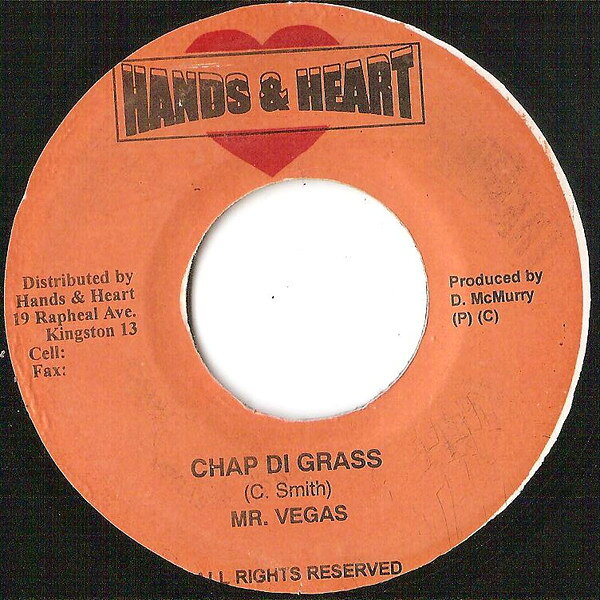 【中古】ジャマイカ7" Mr. Vegas Chap Di Grass NONE Hands & Heart /00080