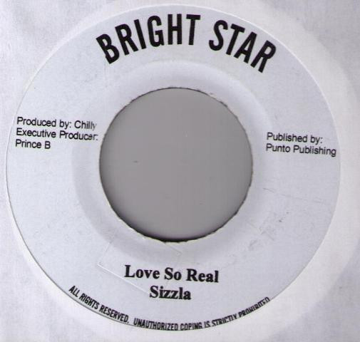 【中古】ジャマイカ7" Sizzla Love So Real NONE Bright Star (2) /00080 【中古】ジャマイカ7" Sizzla Love So Real NONE Bright Star (2) /00080