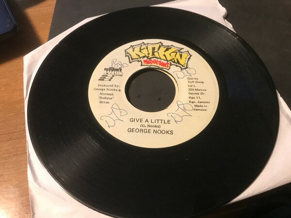 【中古】ジャマイカ7" George Nooks Give A Little NONE Kickin Productions /00080
