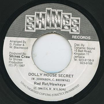 【中古】ジャマイカ7" Red Rat, Hawkeye Dolly House Secret NONE Shines Records (2) /00080 【中古】ジャマイカ7" Red Rat, Hawkeye Dolly House Secret NONE Shines Records (2) /00080