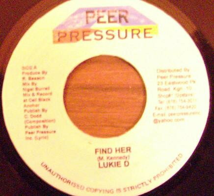 쥳ɥƥ ŷԾŹ㤨֡šۥޥ7" Lukie D Find Her NONE Peer Pressure (3 /00080פβǤʤ493ߤˤʤޤ