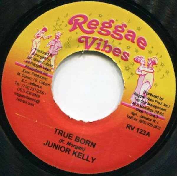 【中古】ジャマイカ7" Junior Kelly / Cane Juice True Born / Lyrics Upright RV123 Reggae Vibes /00080