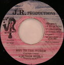 【中古】ジャマイカ7" Junior Reid Key To The World NONE J.R. Productions /00080(2)
