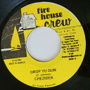 【中古】ジャマイカ7" Chezidek / Lutan Fyah Drop Yu Gun / Hot Oil NONE Firehouse Crew /00080
