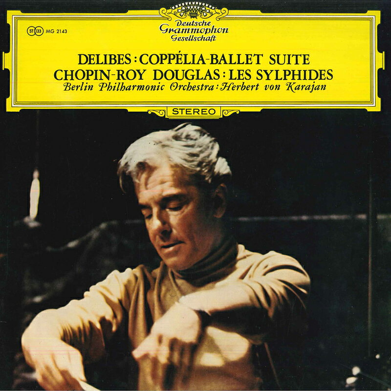 【中古】LP ヘルベルト・フォン・カラヤン, ドリーブ 舞踊組曲 コッペリア / ショパン ダグラス編: MG2143 DEUTSCHE GRAMMOPHON /00400 recordcity-11148958 RECORD CITY 楽天市場店 パッケージ画像