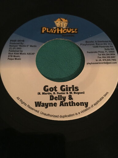 【中古】ジャマイカ7" Delly Ranks & Wayne Anthony Got Girls / Real Love NONE Playhouse Records (6) /00080 【中古】ジャマイカ7" Delly Ranks & Wayne Anthony Got Girls / Real Love NONE Playhouse Records (6) /00080