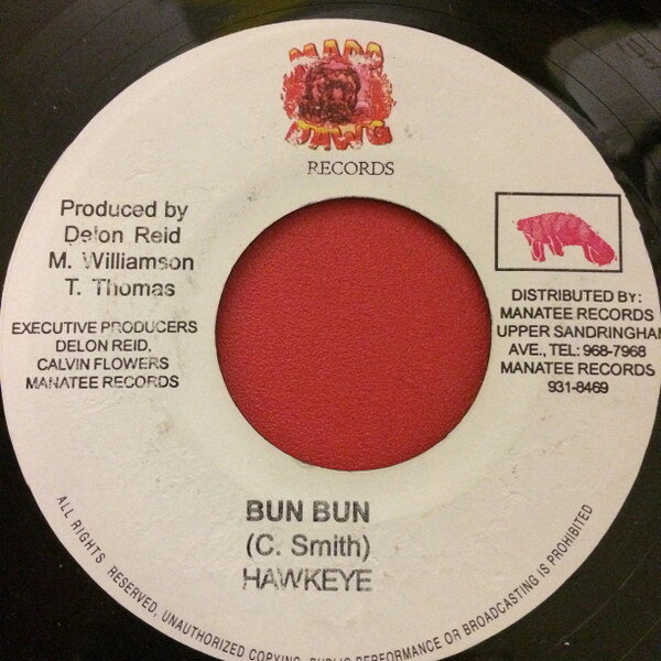 【中古】ジャマイカ7" Hawkeye Bun Bun / Virus NONE Madd Dawg Records /00080