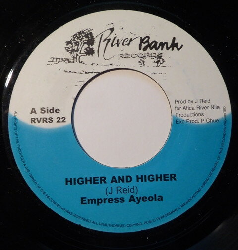 ・アーティスト Empress Ayeola ・タイトル Higher And Higher ・レーベル・型番 River Bank Records RVRS22 ・フォーマット 7インチレコード ・コンディション(盤) 良い (VG+) ...