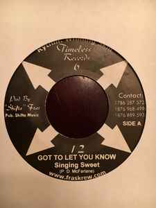 ・アーティスト Singing Sweet ・タイトル Got To Let You Know ・レーベル・型番 Timeless Records (6) NONE ・フォーマット 7インチレコード ・コンディション(盤) 良い (VG+) ・コンディション(ジャケット) ・コンディション(帯) オビなし ・特記事項 サンプル画像です。実際の商品の画像ではありません 商品写真はバーコード/カタログ番号に対応したサンプル画像ですので、お送りする商品の画像ではありません。帯やライナーなどの付属品は、特記事項に記載されている場合のみ含まれます。プロモやカラーレコードなどの仕様についても、該当する場合のみ特記事項に記載しています。 【ご購入前に必ずご確認ください】 ・本店サイト(www.recordcity.jp)とは価格、送料が違います ・本店サイト、その他支店のオーダーとは同梱発送できません ・注文確定後に別の注文を頂いた場合、注文同士の同梱は致しかねます。 ・別倉庫から発送しているため、店頭受け渡しは対応しておりません ・一部商品は他の通販サイトでも販売しているため、ご注文のタイミングによっては商品のご用意ができない場合がございます。 ・土日祝日はお休みです 金曜・祝前日9時以降のご連絡またはご入金は、返答または発送が週明け・祝日明けに順次対応となります。 ・ご購入後のキャンセル不可 ご購入後のキャンセルはいかなる理由においてもお受けできません。ご了承の上、ご購入くださいませ。 ・日本郵便(ゆうパック/ゆうメール)によるお届けになります。 ・中古品であることをご理解ください 当ストアでは中古商品を主に販売しております。中古品であることをご理解の上ご購入ください。また、一部商品はRecordCityオンラインストアで試聴可能です。 ・返品について お客様のご都合による返品は一切承っておりません。 表記の内容と実際の商品に相違がある場合、また針飛び等で返品・返金をご希望される場合は、商品の到着後1週間以内にご連絡ください。商品の返送をこちらで確認後、キャンセル・返金を行います。 コンディションVG以下の商品は返品できません。プレイに影響のない表面のこすれ傷、プレス起因のノイズ盤は返品の対象外です。 【コンディション表記】 ・ほぼ新品(M-)(Like New) 完全な新品。未使用。当店ではほぼ使用しません ・非常に良い(EX)(Excellent) 中古盤として美品な状態。わずかな経年を感じるものの傷みを感じさせない、当店基準で最高の状態 ・良い(VG+)(Very Good Plus) 丁寧に扱われた中古品で、軽い使用感がみられる。 ・可(VG)(Acceptable) 使い込まれた中古品で、「良い」よりもさらに使用感がみられる。 ・悪い(VG-)(Bad) 状態が悪いアイテム。使用の保障はなく、再生不可、針飛び、目立つノイズがあるかもしれない。状態によるクレーム不可。返品不可。 ・非常に悪い(G)(Very Bad) 「悪い」よりさらに状態が悪いアイテム。使用の保障はなく、再生不可、針飛び、目立つノイズがあるかもしれない。状態によるクレーム不可。返品不可。 ・ジャンク(Fair)(Junk/Fair) 割れている、反っている、水ダメージがある、カビ、ジャケットが分離している、ひどい書き込み、ひどい擦れなど最低の状態。使用の保障はなく、再生不可、針飛び、目立つノイズがあるかもしれない。状態によるクレーム不可。返品不可。 ・ジャンク(Poor)(Junk/Poor) 割れている、反っている、水ダメージがある、カビ、ジャケットが分離している、ひどい書き込み、ひどい擦れなど最低の状態。使用の保障はなく、再生不可、針飛び、目立つノイズがあるかもしれない。状態によるクレーム不可。返品不可。