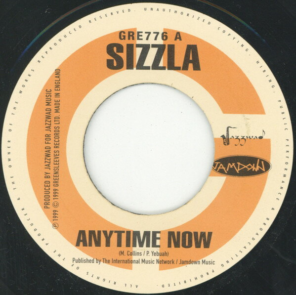 【中古】英7" Sizzla / Major Christie Anytime Now / If Da Lord GRE776 Greensleeves Records /00080