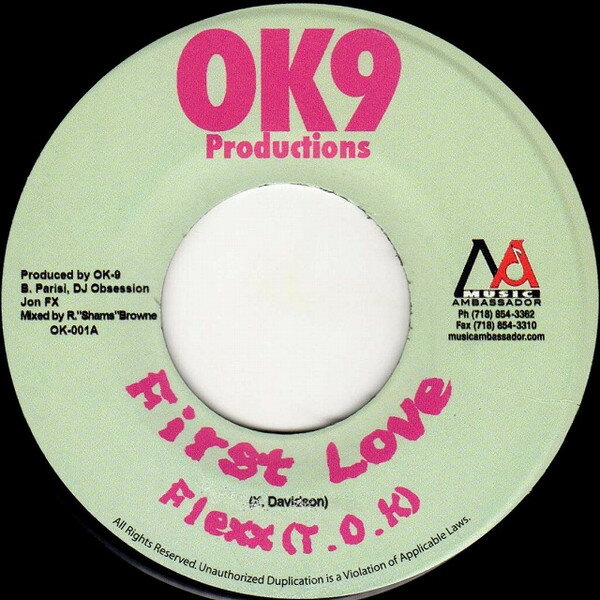 【中古】米7" Xavier "Flexx" Davidson First Love OK001 OK9 Productions /00080