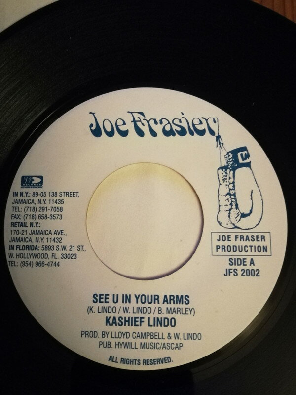 米7" Kashief Lindo See U In Your Arms JFS2002 Joe Frasier /00080