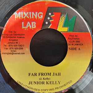 Artist Name: B - 【中古】ジャマイカ7" Junior Kelly Far From Jah NONE Mixing Lab /00080