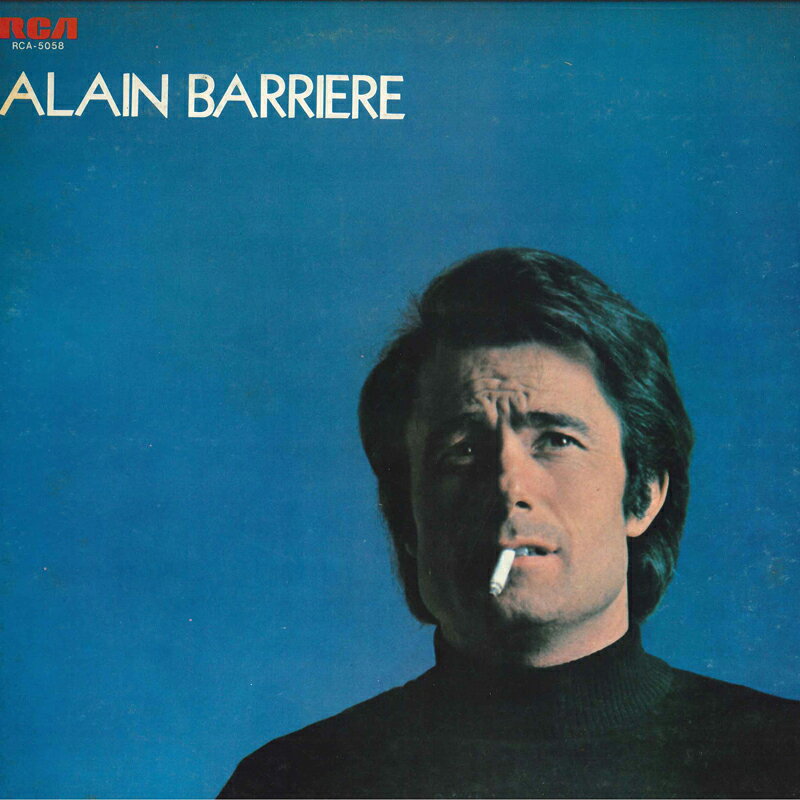 Artist Name: G - 【中古】LP Alain Barriere Ma Vie RCA5058 RCA /00260